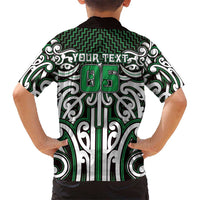 Custom Aotearoa Ngai Tahu Hawaiian Shirt Maori Tribal Pattern Mix Poutama LT05 - Polynesian Pride