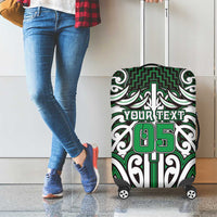 Custom Aotearoa Ngai Tahu Luggage Cover Maori Tribal Pattern Mix Poutama