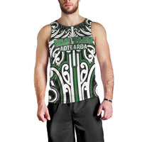 Custom Aotearoa Ngai Tahu Men Tank Top Maori Tribal Pattern Mix Poutama LT05 - Polynesian Pride
