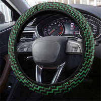 Aotearoa Ngai Tahu Steering Wheel Cover Maori Tribal Pattern Mix Poutama LT05 - Polynesian Pride