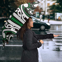 Custom Aotearoa Ngai Tahu Umbrella Maori Tribal Pattern Mix Poutama LT05 - Polynesian Pride