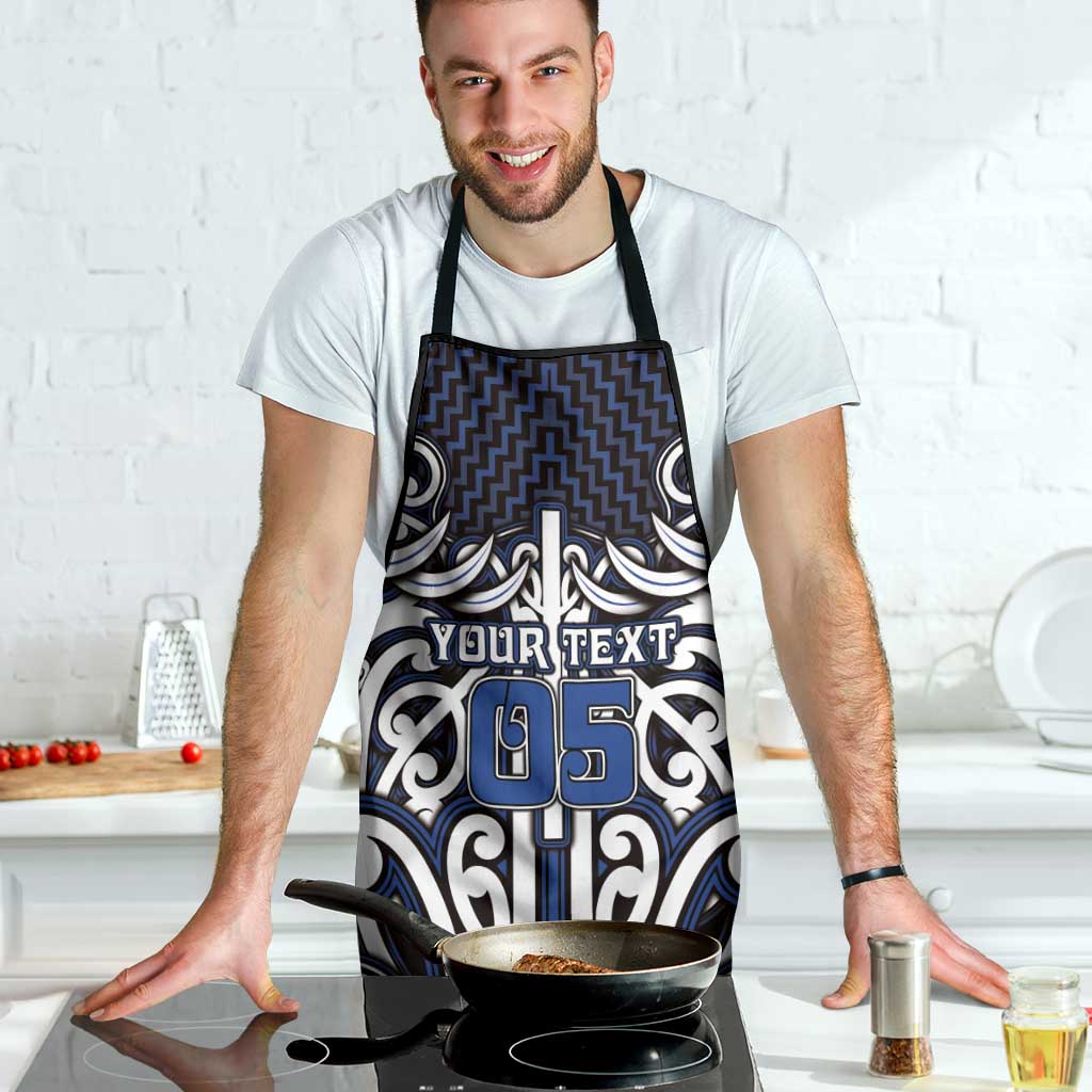 Custom Aotearoa Ngati Tuwharetoa Apron Maori Tribal Pattern Mix Poutama LT05 - Polynesian Pride