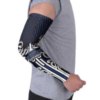 Custom Aotearoa Ngati Tuwharetoa Arm Sleeves Maori Tribal Pattern Mix Poutama