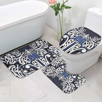 Custom Aotearoa Ngati Tuwharetoa Bathroom Set Maori Tribal Pattern Mix Poutama LT05 - Polynesian Pride
