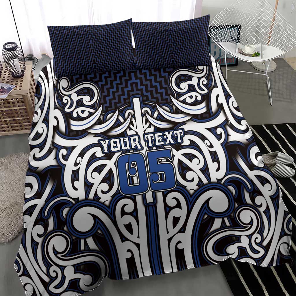 Custom Aotearoa Ngati Tuwharetoa Bedding Set Maori Tribal Pattern Mix Poutama LT05 - Polynesian Pride