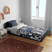 Custom Aotearoa Ngati Tuwharetoa Bedding Set Maori Tribal Pattern Mix Poutama LT05 - Polynesian Pride