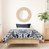 Custom Aotearoa Ngati Tuwharetoa Bedding Set Maori Tribal Pattern Mix Poutama LT05 - Polynesian Pride