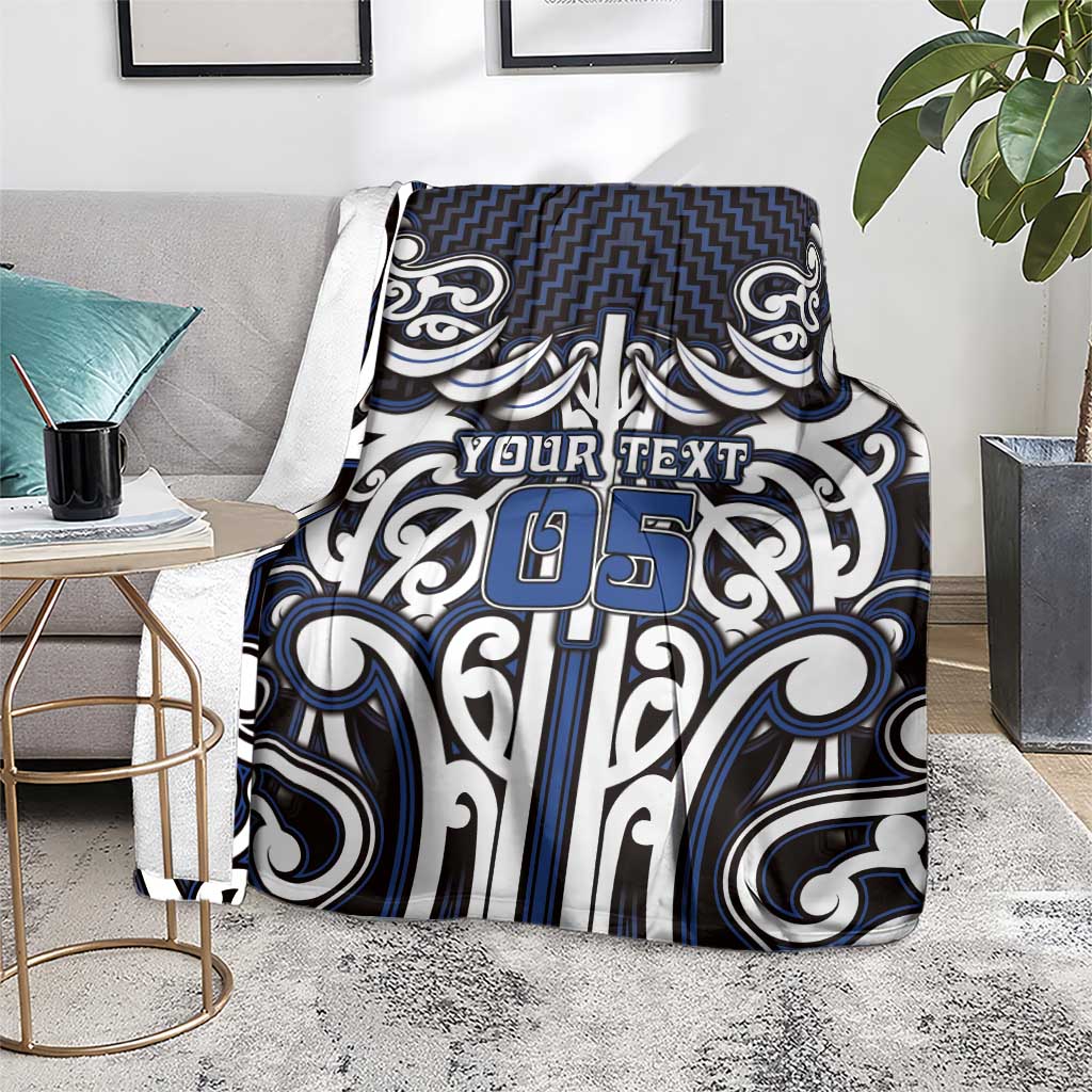 Custom Aotearoa Ngati Tuwharetoa Blanket Maori Tribal Pattern Mix Poutama