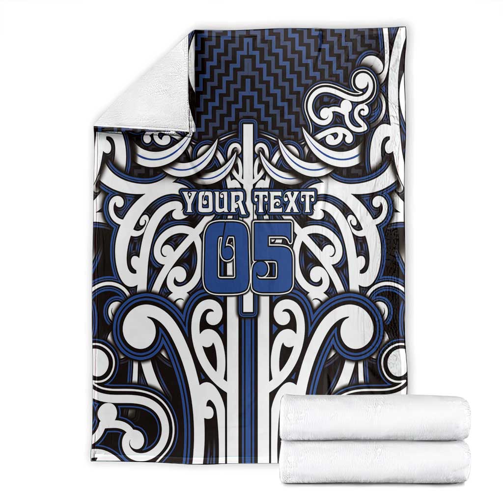 Custom Aotearoa Ngati Tuwharetoa Blanket Maori Tribal Pattern Mix Poutama