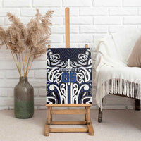 Custom Aotearoa Ngati Tuwharetoa Canvas Wall Art Maori Tribal Pattern Mix Poutama LT05 - Polynesian Pride