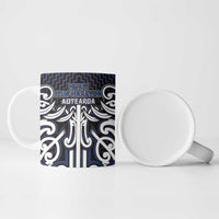 Custom Aotearoa Ngati Tuwharetoa Ceramic Mug Maori Tribal Pattern Mix Poutama LT05 - Polynesian Pride