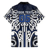 Custom Aotearoa Ngati Tuwharetoa Family Matching Mermaid Dress and Hawaiian Shirt Maori Tribal Pattern Mix Poutama