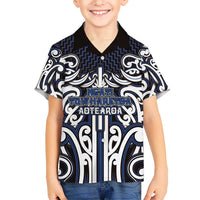 Custom Aotearoa Ngati Tuwharetoa Hawaiian Shirt Maori Tribal Pattern Mix Poutama LT05 - Polynesian Pride