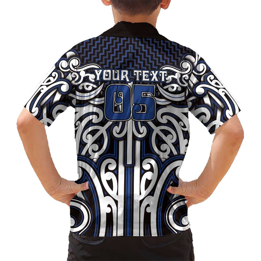 Custom Aotearoa Ngati Tuwharetoa Hawaiian Shirt Maori Tribal Pattern Mix Poutama LT05 - Polynesian Pride