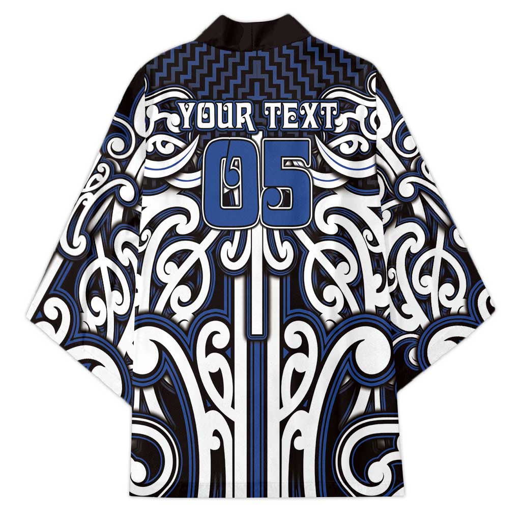 Custom Aotearoa Ngati Tuwharetoa Kimono Maori Tribal Pattern Mix Poutama LT05 - Polynesian Pride