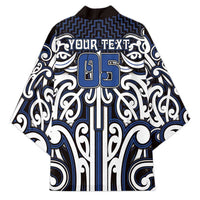 Custom Aotearoa Ngati Tuwharetoa Kimono Maori Tribal Pattern Mix Poutama LT05 - Polynesian Pride