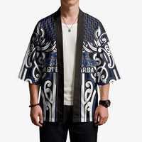 Custom Aotearoa Ngati Tuwharetoa Kimono Maori Tribal Pattern Mix Poutama LT05 - Polynesian Pride