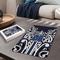 Custom Aotearoa Ngati Tuwharetoa Puzzle Maori Tribal Pattern Mix Poutama LT05 - Polynesian Pride