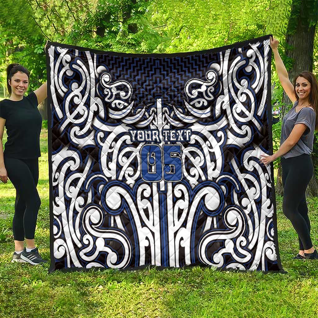 Custom Aotearoa Ngati Tuwharetoa Quilt Maori Tribal Pattern Mix Poutama LT05 - Polynesian Pride