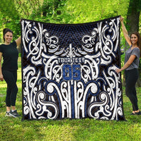 Custom Aotearoa Ngati Tuwharetoa Quilt Maori Tribal Pattern Mix Poutama LT05 - Polynesian Pride