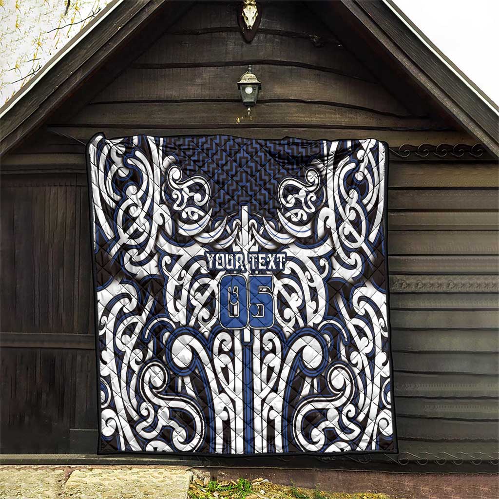 Custom Aotearoa Ngati Tuwharetoa Quilt Maori Tribal Pattern Mix Poutama LT05 - Polynesian Pride