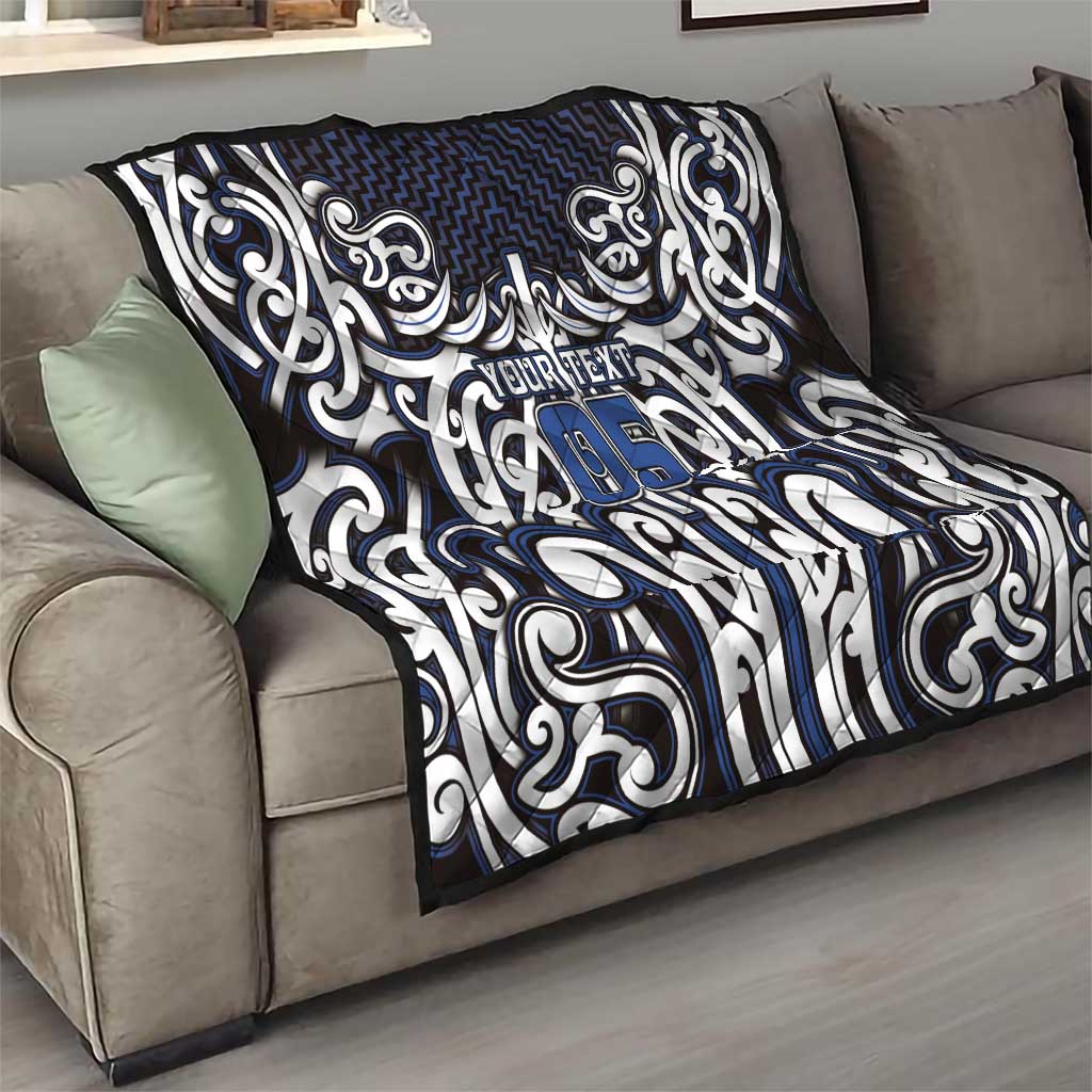 Custom Aotearoa Ngati Tuwharetoa Quilt Maori Tribal Pattern Mix Poutama LT05 - Polynesian Pride