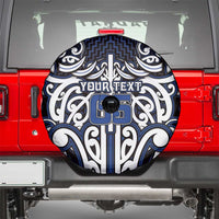 Custom Aotearoa Ngati Tuwharetoa Spare Tire Cover Maori Tribal Pattern Mix Poutama LT05 - Polynesian Pride