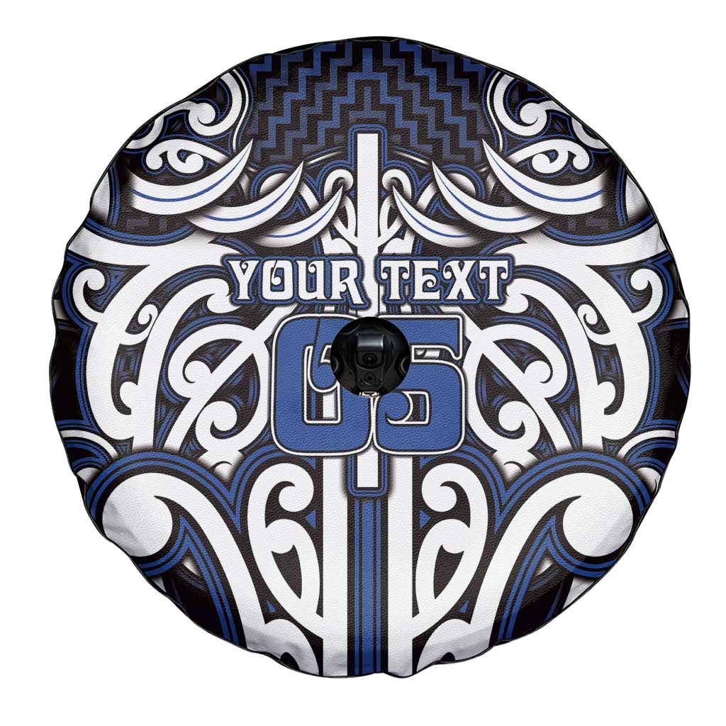 Custom Aotearoa Ngati Tuwharetoa Spare Tire Cover Maori Tribal Pattern Mix Poutama LT05 - Polynesian Pride