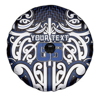 Custom Aotearoa Ngati Tuwharetoa Spare Tire Cover Maori Tribal Pattern Mix Poutama LT05 - Polynesian Pride
