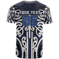 Custom Aotearoa Ngati Tuwharetoa T Shirt Maori Tribal Pattern Mix Poutama LT05 - Polynesian Pride