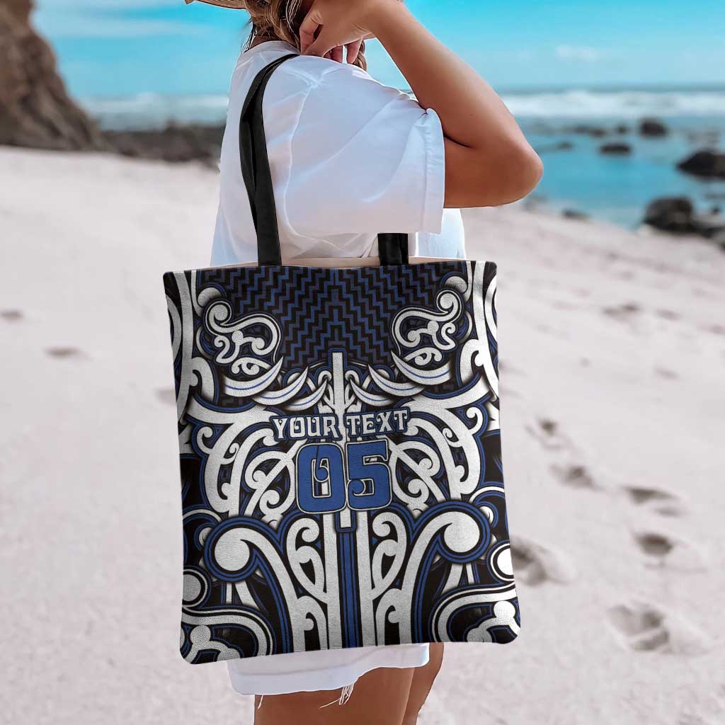 Custom Aotearoa Ngati Tuwharetoa Tote Bag Maori Tribal Pattern Mix Poutama LT05 - Polynesian Pride