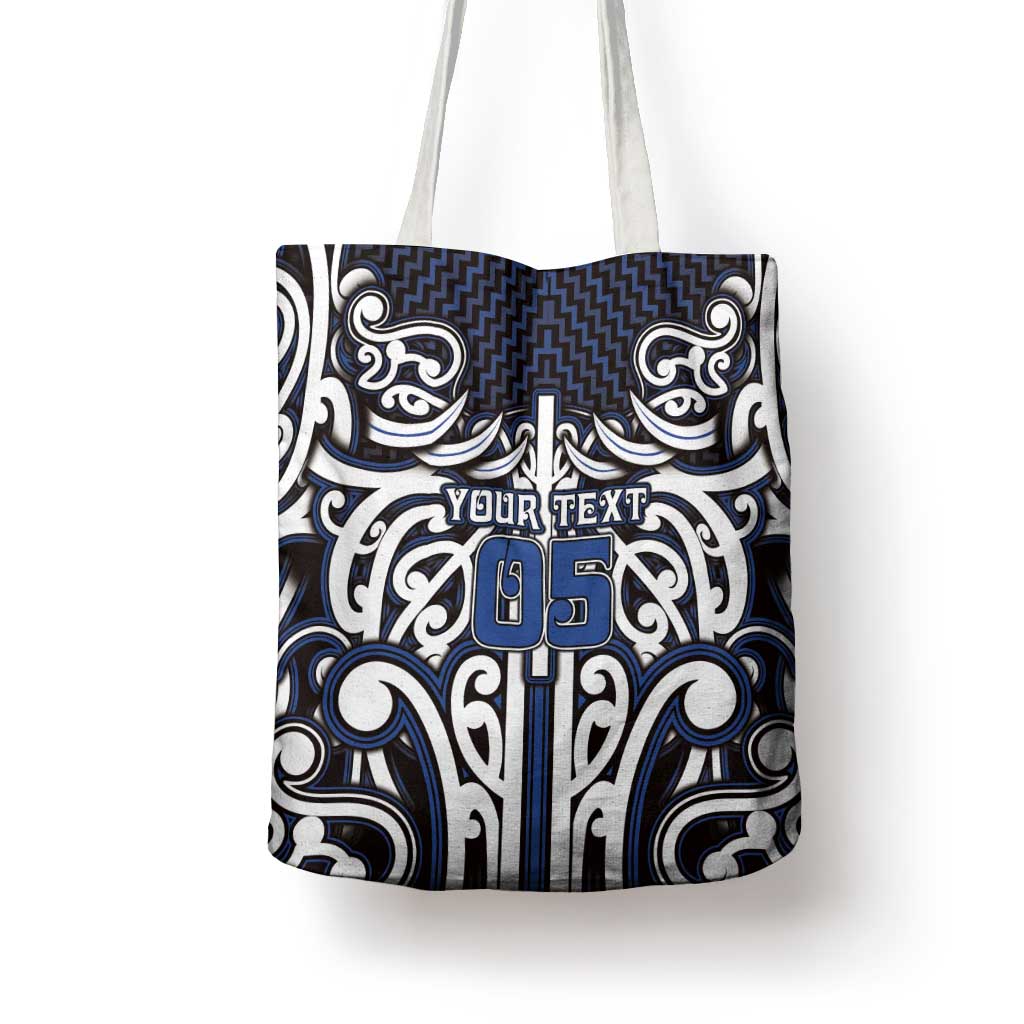 Custom Aotearoa Ngati Tuwharetoa Tote Bag Maori Tribal Pattern Mix Poutama LT05 - Polynesian Pride