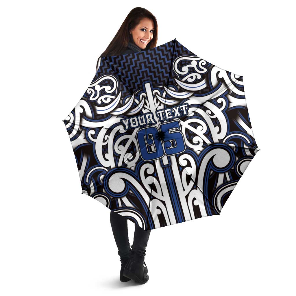 Custom Aotearoa Ngati Tuwharetoa Umbrella Maori Tribal Pattern Mix Poutama LT05 - Polynesian Pride