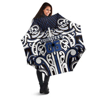 Custom Aotearoa Ngati Tuwharetoa Umbrella Maori Tribal Pattern Mix Poutama LT05 - Polynesian Pride