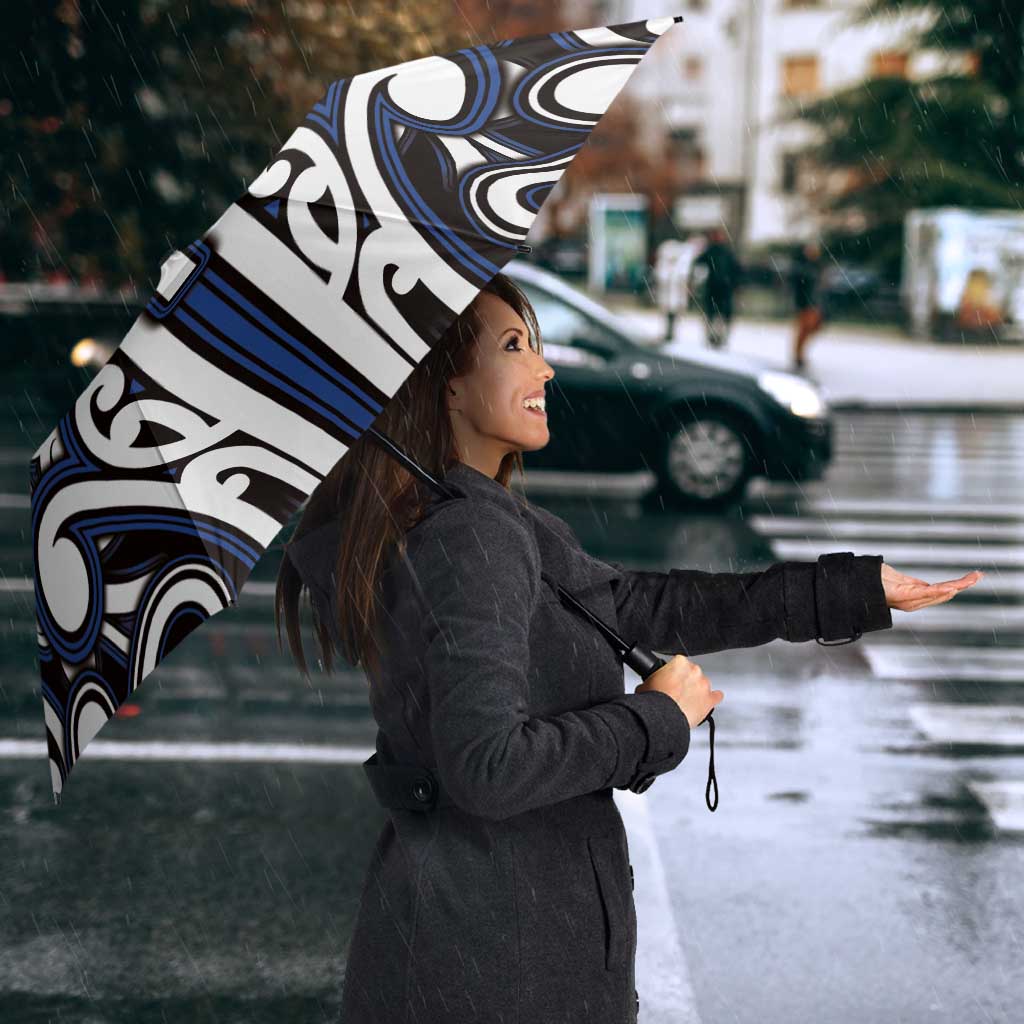 Custom Aotearoa Ngati Tuwharetoa Umbrella Maori Tribal Pattern Mix Poutama LT05 - Polynesian Pride