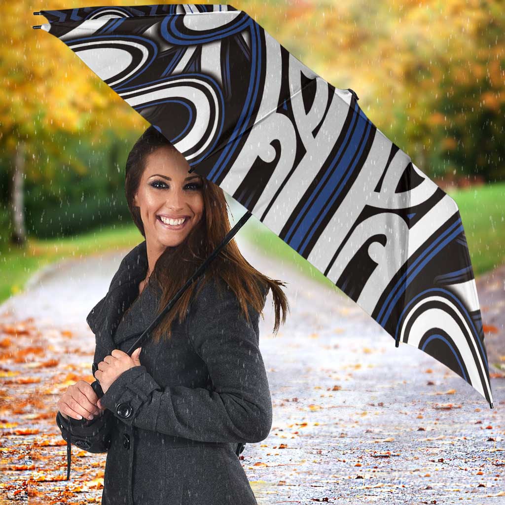 Custom Aotearoa Ngati Tuwharetoa Umbrella Maori Tribal Pattern Mix Poutama LT05 - Polynesian Pride