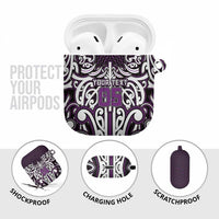 Custom Aotearoa Rangitane AirPods Case Maori Tribal Pattern Mix Poutama LT05 - Polynesian Pride