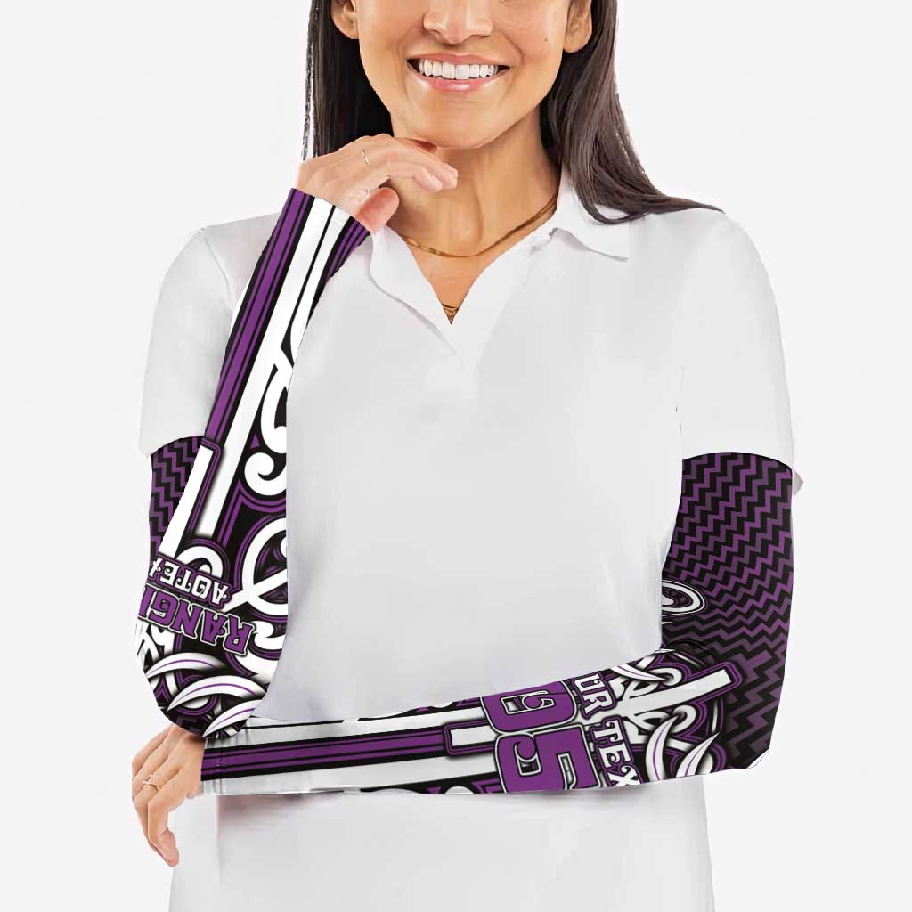 Custom Aotearoa Rangitane Arm Sleeves Maori Tribal Pattern Mix Poutama LT05 - Polynesian Pride
