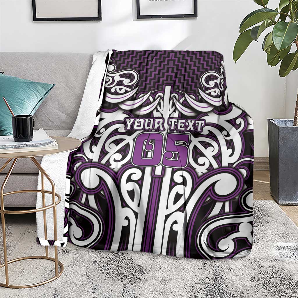 Custom Aotearoa Rangitane Blanket Maori Tribal Pattern Mix Poutama LT05 - Polynesian Pride