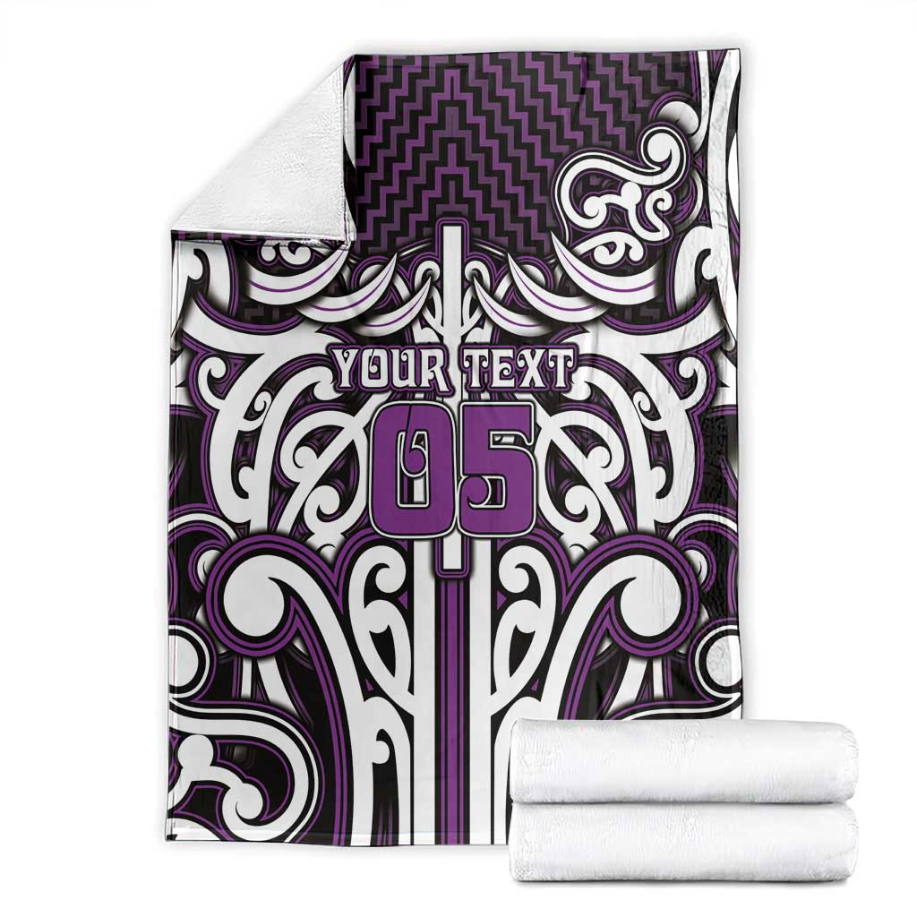 Custom Aotearoa Rangitane Blanket Maori Tribal Pattern Mix Poutama LT05 - Polynesian Pride