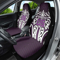 Custom Aotearoa Rangitane Car Seat Cover Maori Tribal Pattern Mix Poutama LT05 - Polynesian Pride