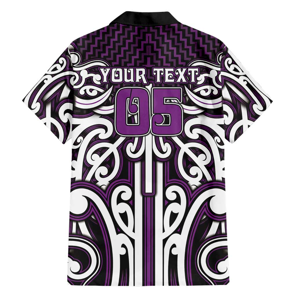Custom Aotearoa Rangitane Family Matching Short Sleeve Bodycon Dress and Hawaiian Shirt Maori Tribal Pattern Mix Poutama