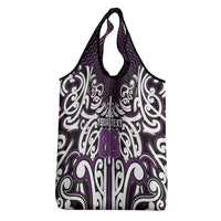 Custom Aotearoa Rangitane Grocery Bag Maori Tribal Pattern Mix Poutama LT05 - Polynesian Pride