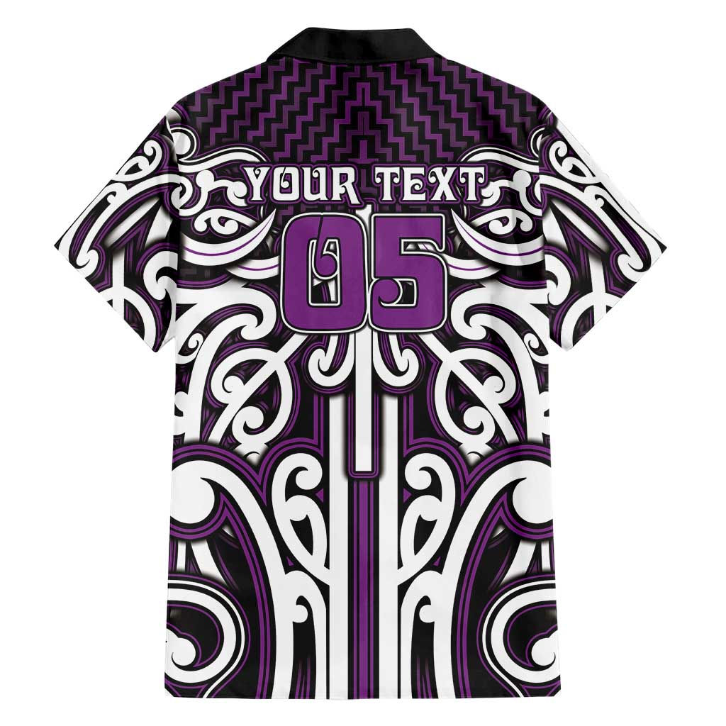 Custom Aotearoa Rangitane Hawaiian Shirt Maori Tribal Pattern Mix Poutama LT05 - Polynesian Pride