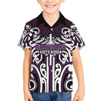 Custom Aotearoa Rangitane Hawaiian Shirt Maori Tribal Pattern Mix Poutama LT05 - Polynesian Pride