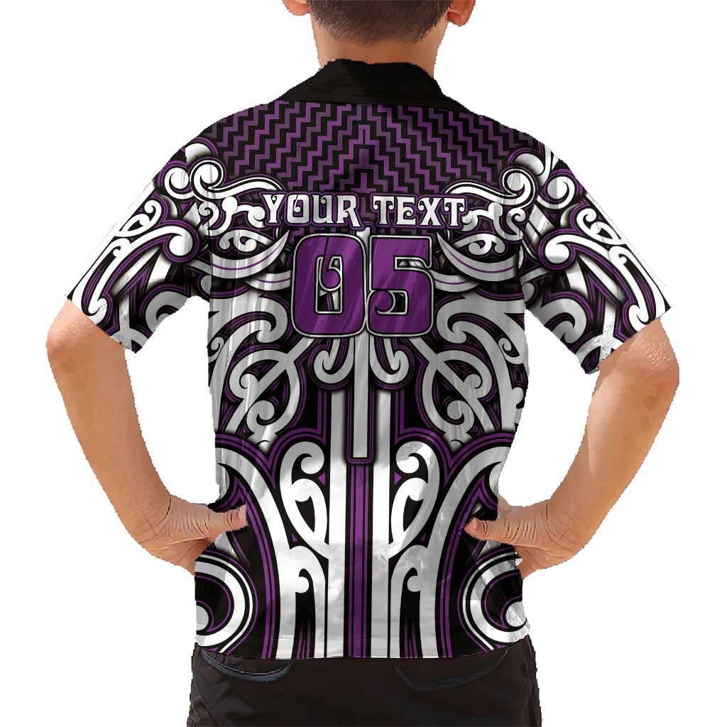 Custom Aotearoa Rangitane Hawaiian Shirt Maori Tribal Pattern Mix Poutama LT05 - Polynesian Pride