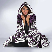 Custom Aotearoa Rangitane Hooded Blanket Maori Tribal Pattern Mix Poutama LT05 - Polynesian Pride