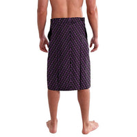 Custom Aotearoa Rangitane Lavalava Maori Tribal Pattern Mix Poutama LT05 - Polynesian Pride