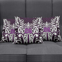 Custom Aotearoa Rangitane Pillow Cover Maori Tribal Pattern Mix Poutama LT05 - Polynesian Pride