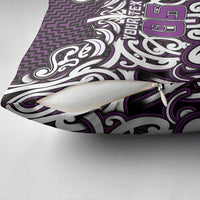 Custom Aotearoa Rangitane Pillow Cover Maori Tribal Pattern Mix Poutama LT05 - Polynesian Pride